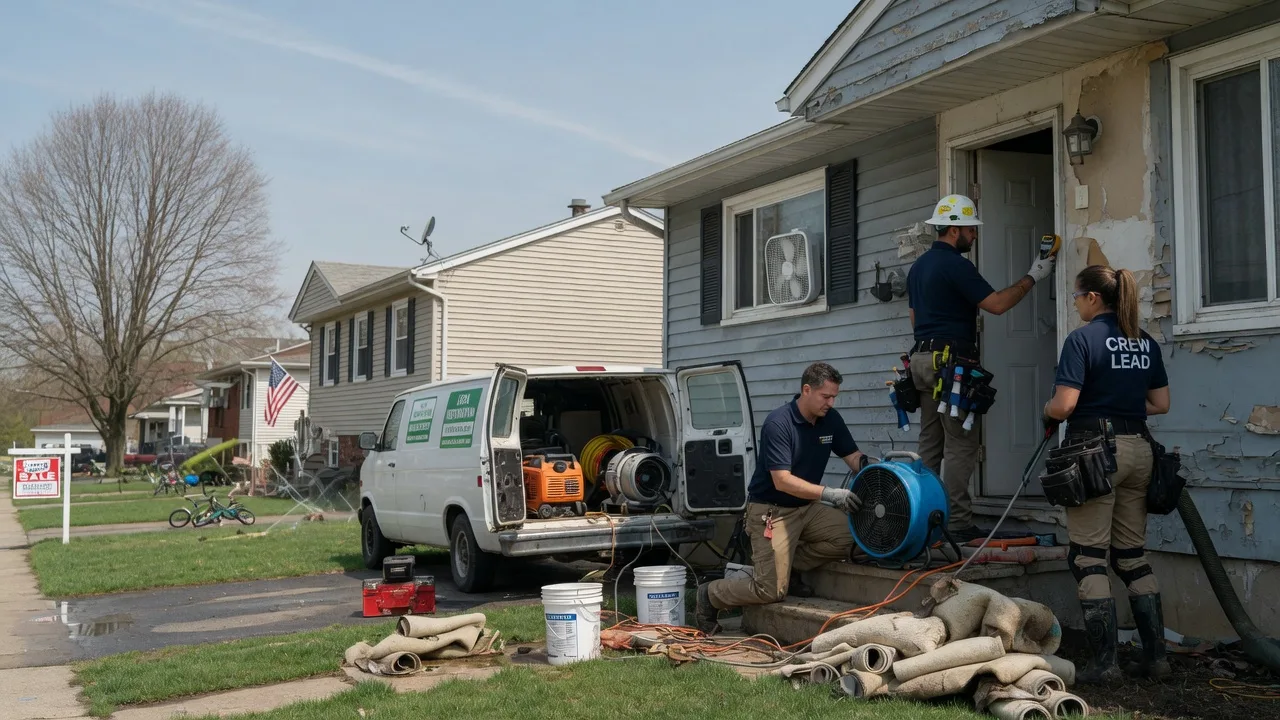 Flood Cleanup in Fort Washington, PA near me